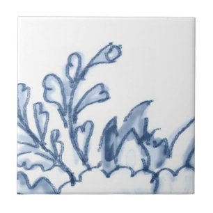 A3 - Delft Basket Mural Tile - A3