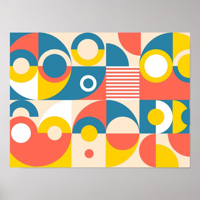 A3 Poster d'art Bauhaus 4 (Devant)