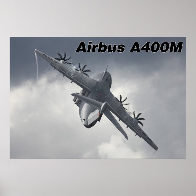 A400M in action Poster (Front)