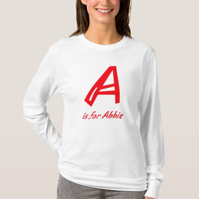 A4Abbie T-Shirt (Front)