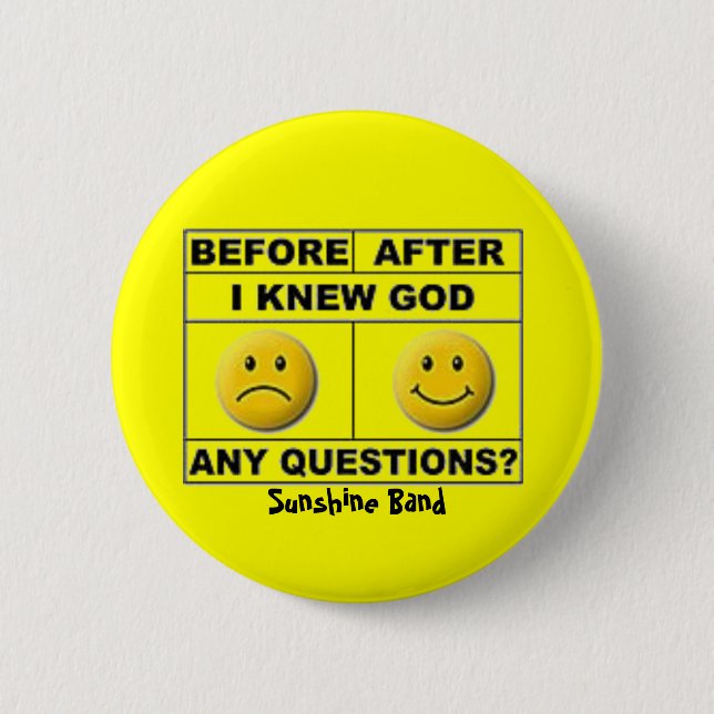 A5018D-md, Sunshine Band 2 Inch Round Button (Front)