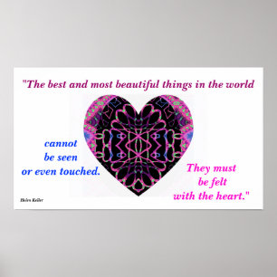 A61 Poster "Felt with the Heart"