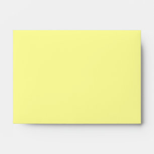 A6 Yellow Polka Dot Flower Envelopes