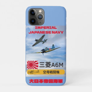 A6M MITSUBISHI "ZERO" FIGHTER SQUADRON iPhone 11 PRO CASE