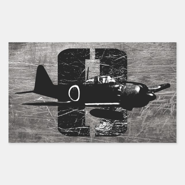A6M Zero Sticker (Front)