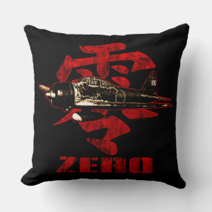 A6M Zero Throw Pillow