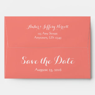 A7 Blanc De Corail 5x7 Enregistrer Les Enveloppes