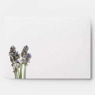 #A7 - Lavender Bunch with Purple Interior Envelope