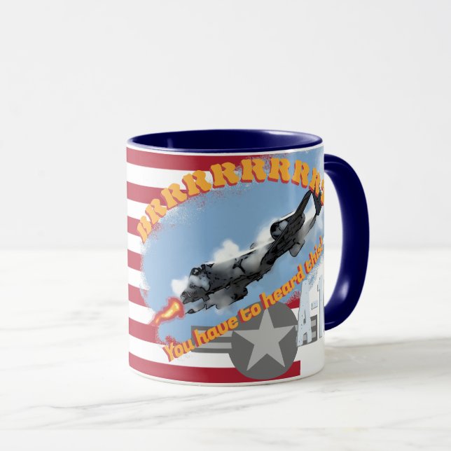 A-10 BRRRRRT! MUG (Front Right)