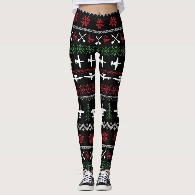 A-10 Christmas leggings (Front)