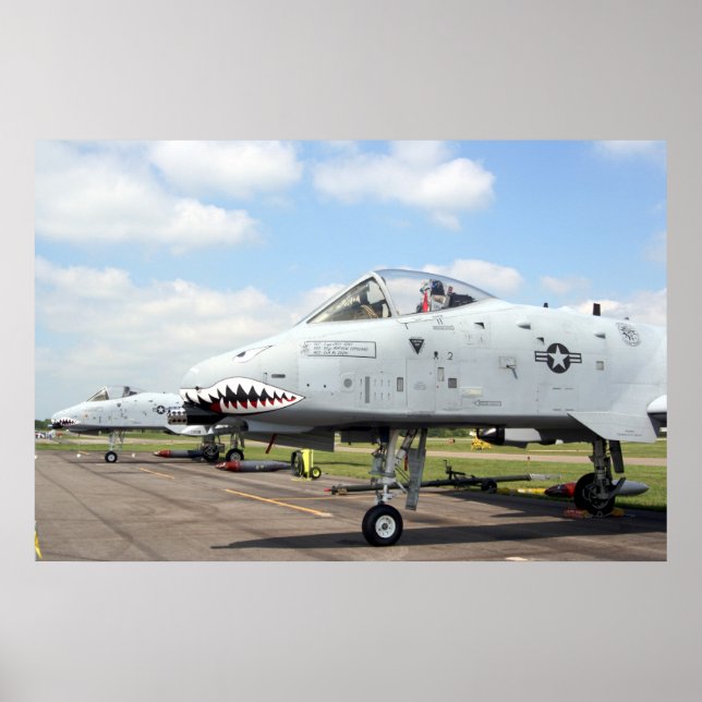 A-10 Flight Line Poster (Front)
