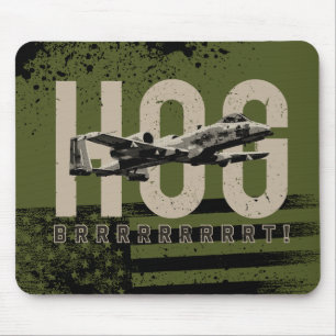 A-10 Hog: Air Power Mouse Pad