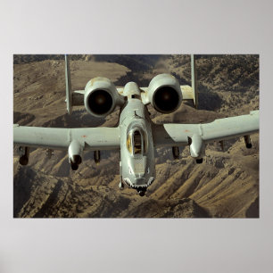 A-10 Thunderbolt II Aircraft Poster