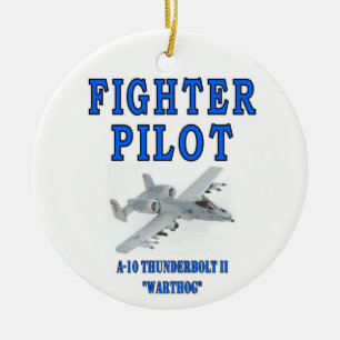 A-10 THUNDERBOLT II CERAMIC ORNAMENT