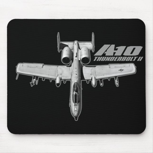 A-10 Thunderbolt II Mouse Pad Mousepad (Front)