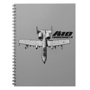 A-10 Thunderbolt II Notebook Spiral Photo Notebook