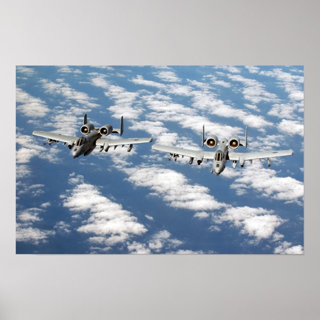 A-10 Thunderbolt II Poster (Front)