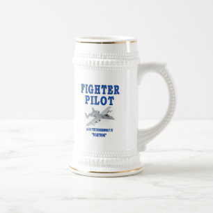 A-10 THUNDERBOLT II WARTHOG BEER STEIN