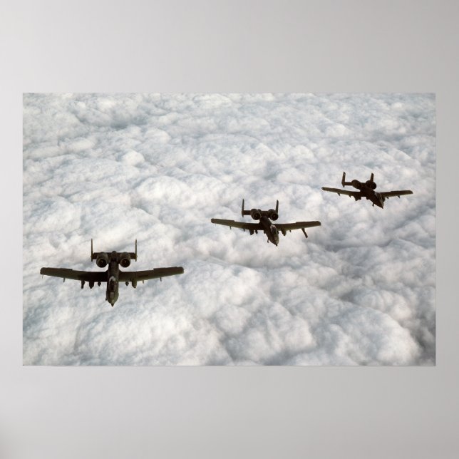 A-10 Thunderbolt II's Poster (Front)