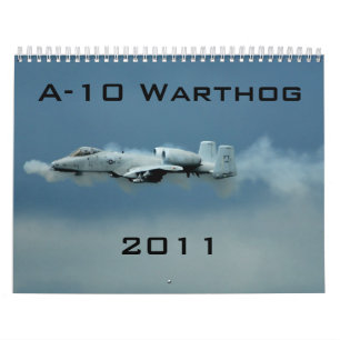 A-10 Warthog Calendar