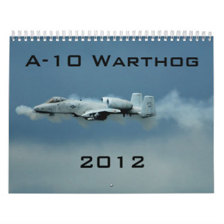 A-10 Warthog Calendar