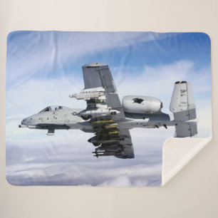 A-10 WARTHOG SHERPA BLANKET