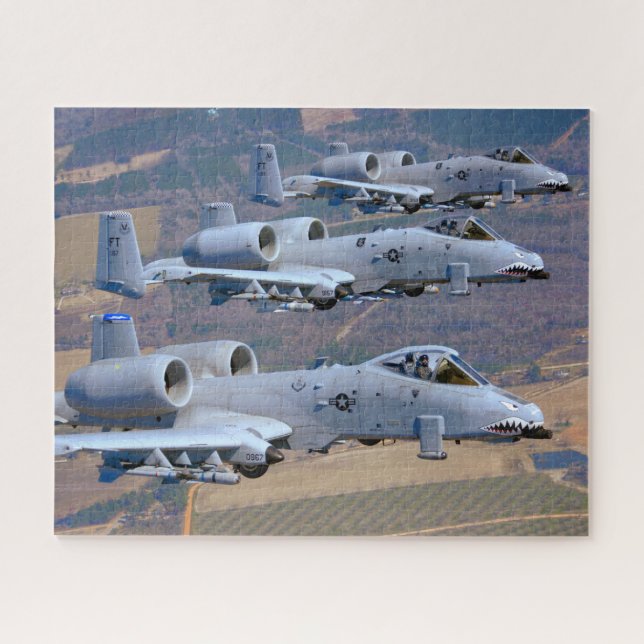 A-10C THUNDERBOLT II (16x20 INCH) Jigsaw Puzzle (Horizontal)