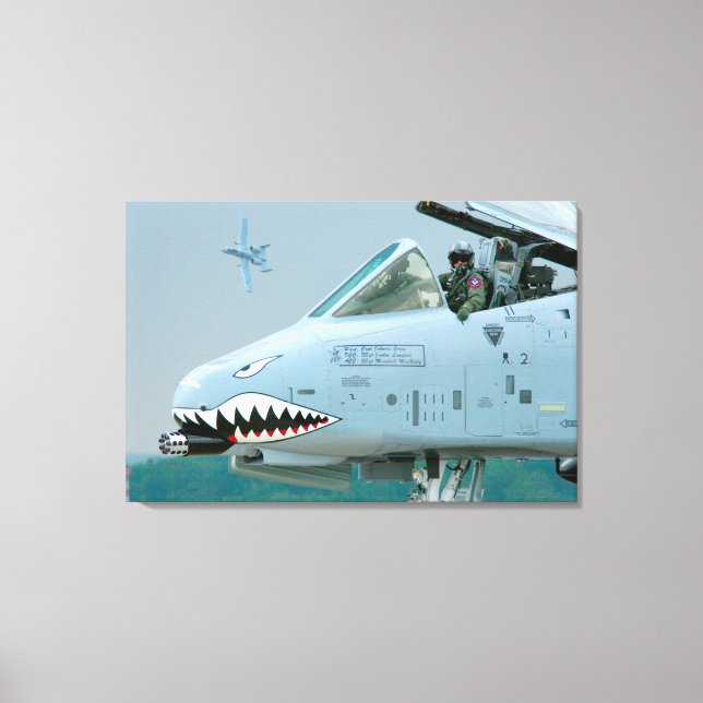 A-10C THUNDERBOLT II 24x36 Canvas Print (Front)