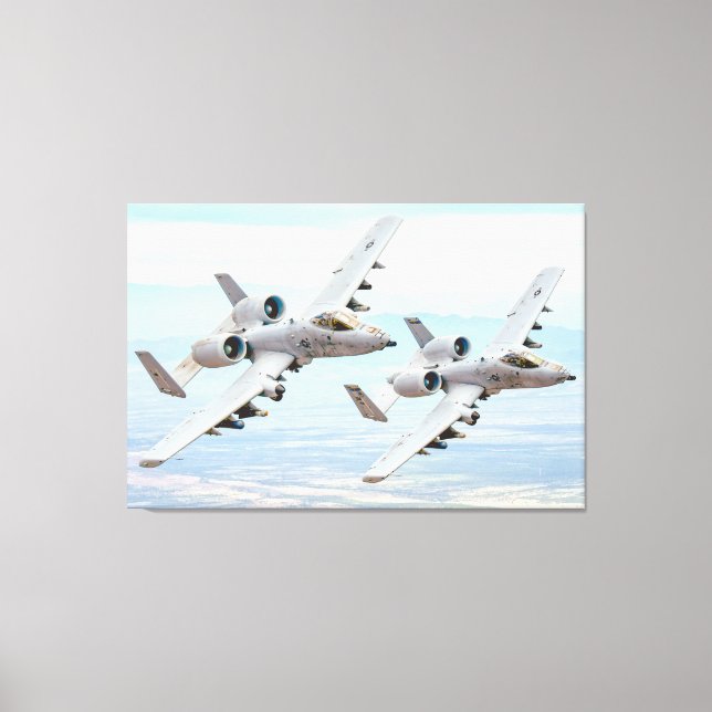 A-10C THUNDERBOLT II 32x48 Canvas Print (Front)