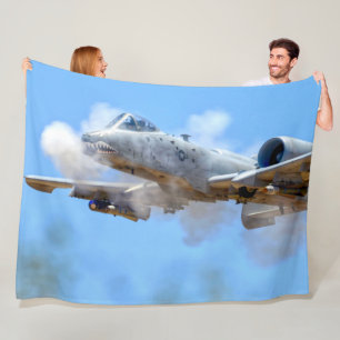 A-10C THUNDERBOLT II FLEECE BLANKET