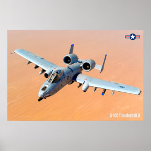 A-10C THUNDERBOLT II POSTER
