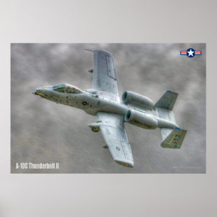 A-10C THUNDERBOLT II POSTER