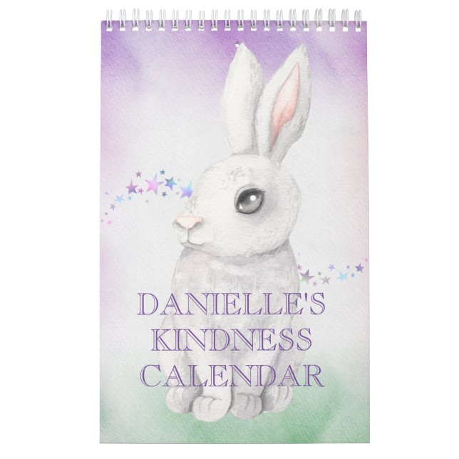A 12 MONTH KINDNESS CALENDAR FOR KIDS (Cover)