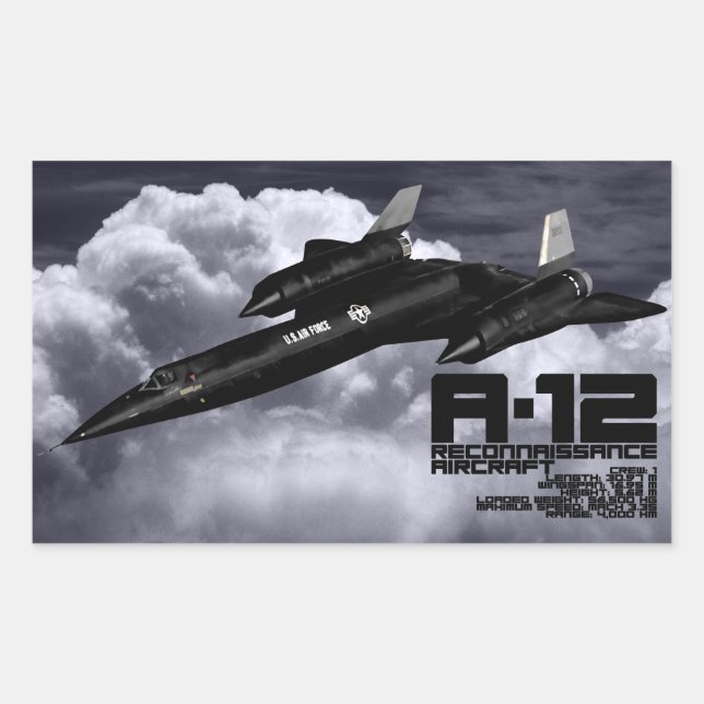 A-12 STICKER (Front)
