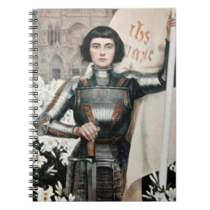 A 1903 Engraving of Joan Of Arc Notebook