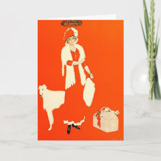 A 1911 Coles Phillips Xmas Illustration Holiday Card