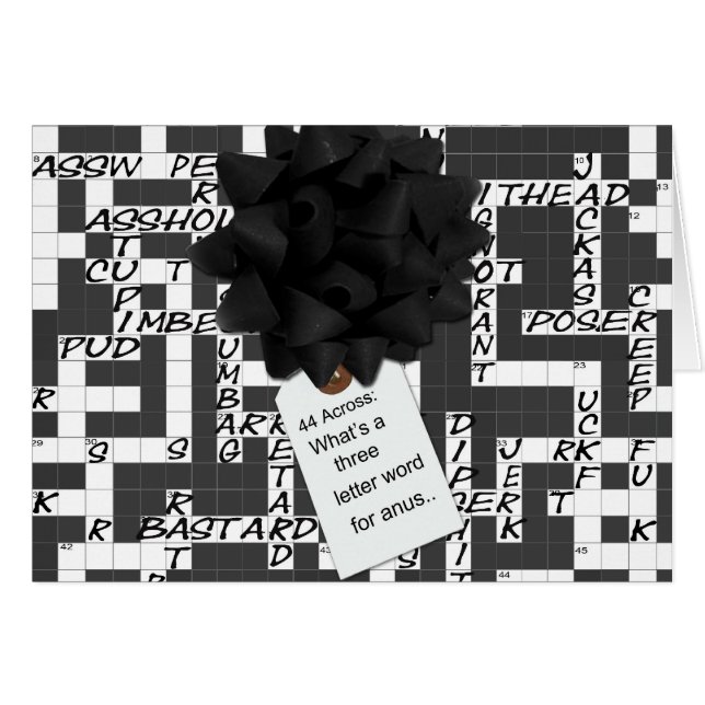 A 3 letter word... (Front Horizontal)