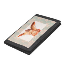 ANGEL AVEC SNOWFLAKE MOTIF NYLON Portefeuille phot