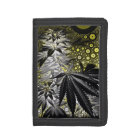 Portefeuille noir de bons bourgeons