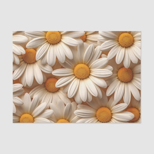 A 3D Flower Series Design 4 Tissue Paper (Front)