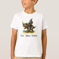 A 3D Render of a Fearless Gnome Warrior T-Shirt