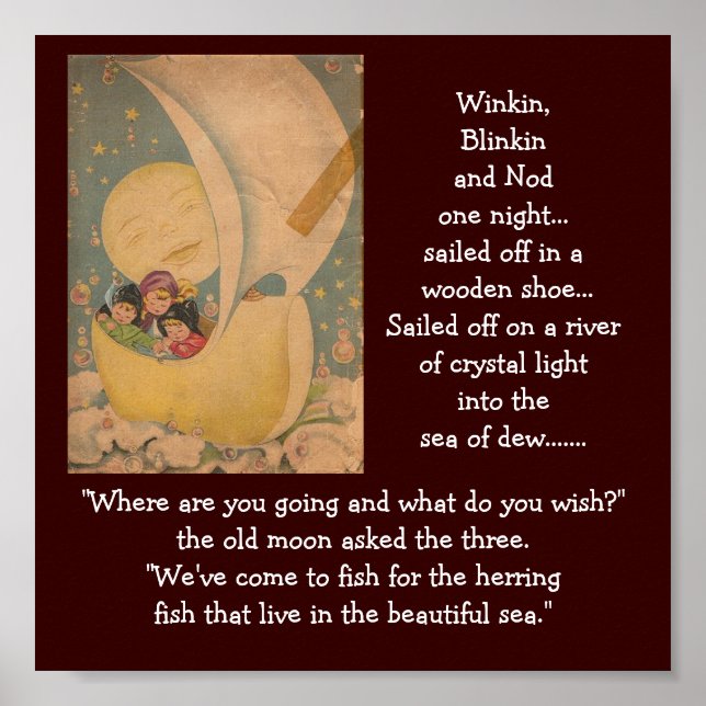 a-6 winkin, blinkin and nod poster (Front)