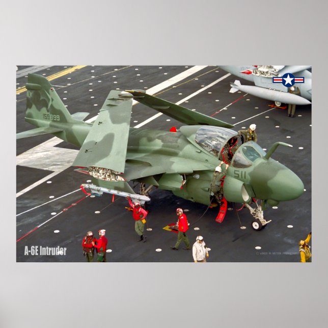 A-6E INTRUDER POSTER (Front)
