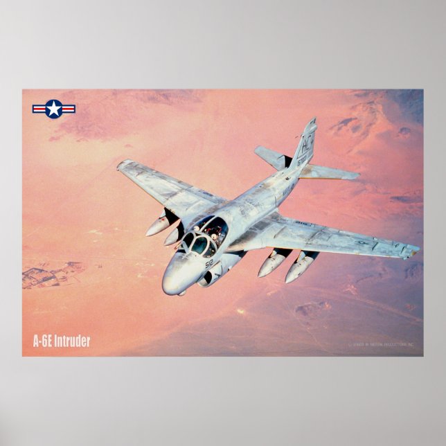 A-6E INTRUDER POSTER (Front)