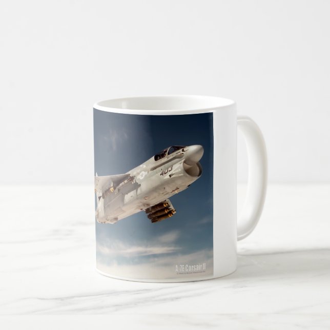 A-7E CORSAIR II COFFEE MUG (Front Right)