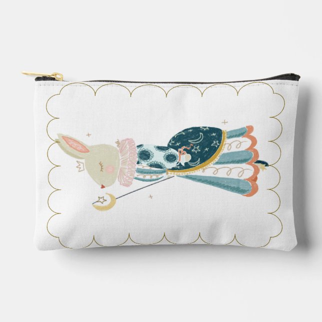 À ACCESSOIRES CRÉATURE DES BOIS - POCHETTE (LAPIN) (Recto)