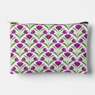 À Accessoires Pochette Accessoire Fleurie Rétro Violet | Bota Vi