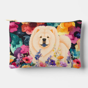 À Accessoires Pochette Accessoire Petite - Crème Chow JARDIN ZEN