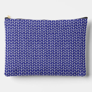 À ACCESSOIRES POCHETTE ACCESSOIRE TAILLE GRANDE EN MAILLE BLEU R