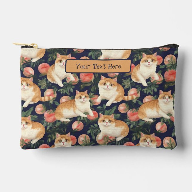 À Accessoires Pochette d'accessoires Coque Cat Adorable Personna (Recto)